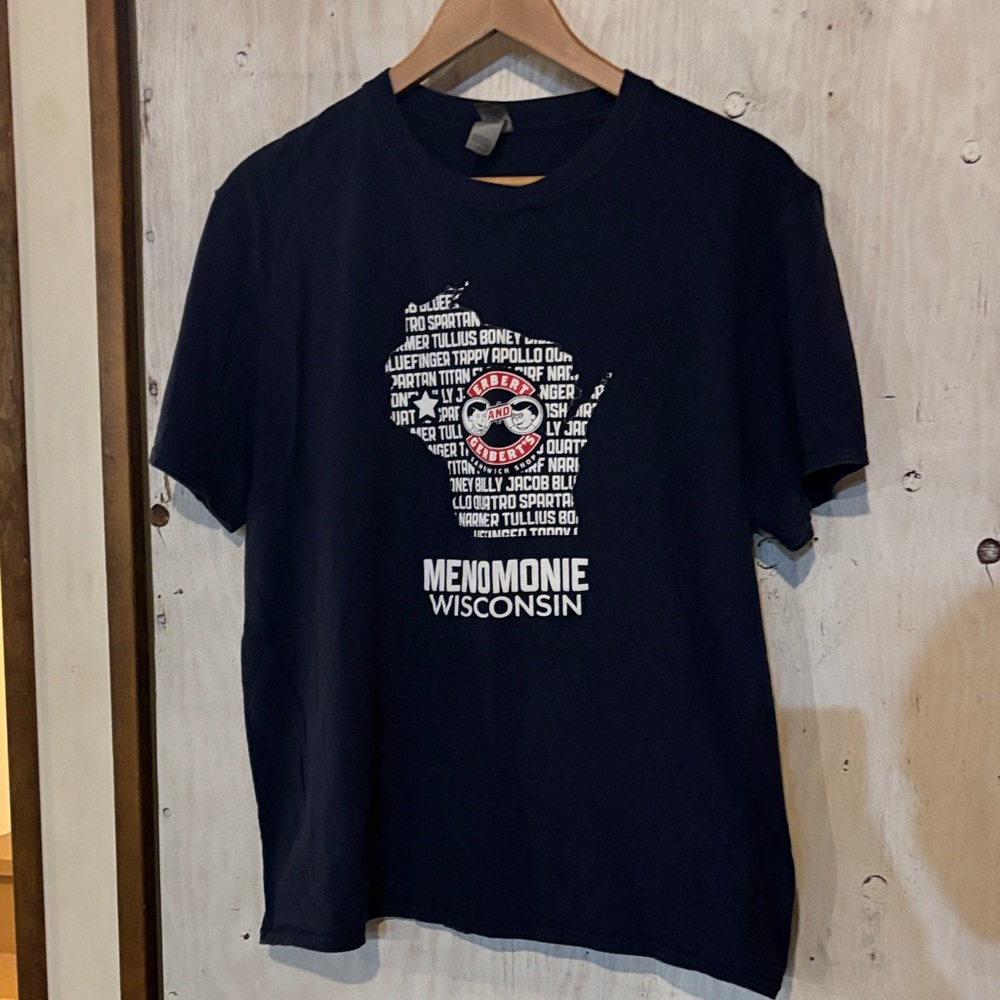 Men's Navy Graphic Tee